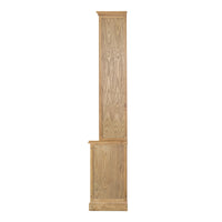 Hampton Halifax 2 Glass Door Hutch Display and Buffet Cabinet Bookcase Cupboard