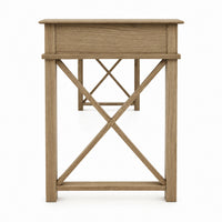 Hamptons Halifax Side Cross Console Hall Table / Study Desk