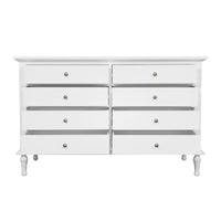 Hamptons Heritage 6-Drawer Tallboy Dresser