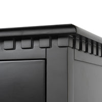 Hamptons Halifax Two Drawers Bedside Table