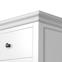 Hamptons Heritage / Providence  7 -Drawer Tallboy Dresser with Classic Turned Legs