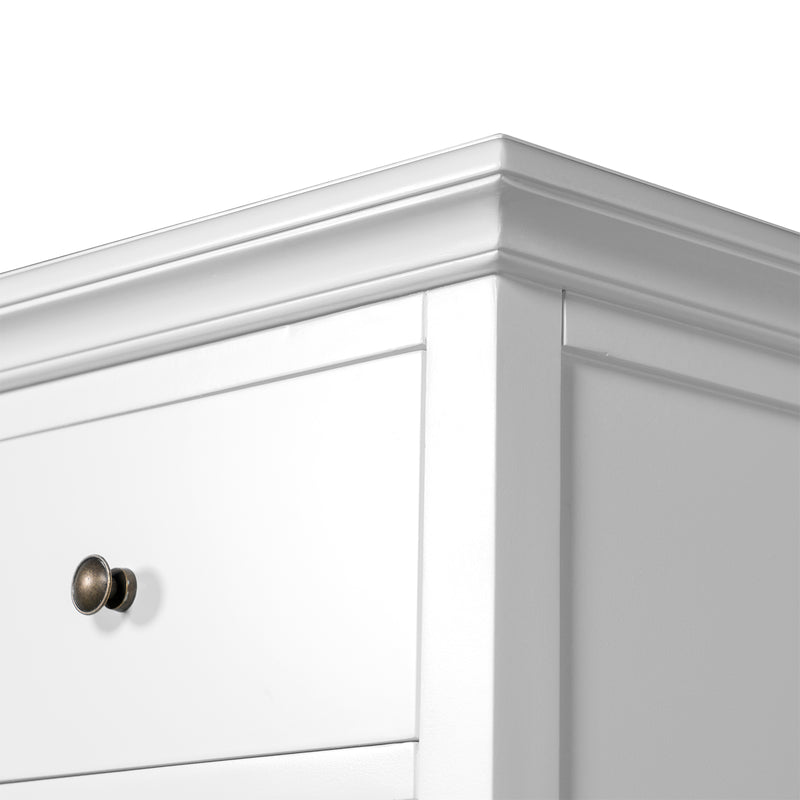 Hamptons Heritage / Providence  7 -Drawer Tallboy Dresser with Classic Turned Legs