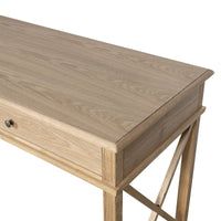 Hamptons Halifax Side Cross Console Hall Table / Study Desk