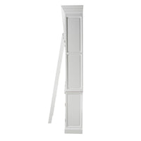 Hamptons Halifax 3 Bay Buffet and Hutch Bookcase with Ladder