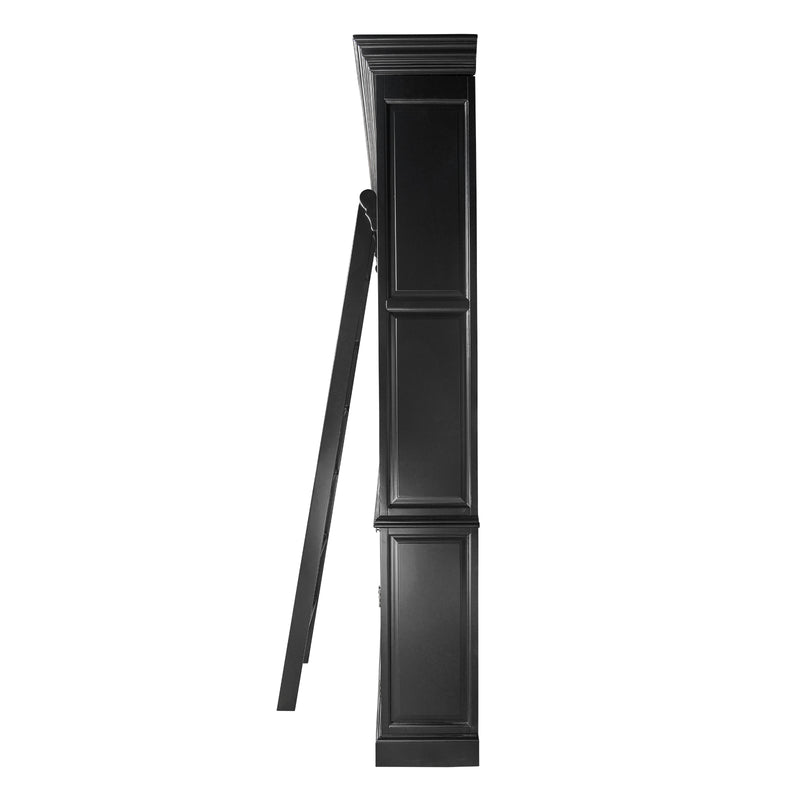 Hamptons Halifax 3 Bay Buffet and Hutch Bookcase with Ladder