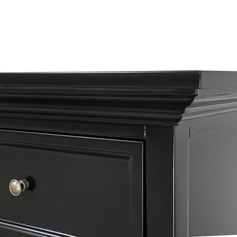 Hamptons Halifax TV Entertainment Unit with 4 Drawers Glass Doors Storage 180cm