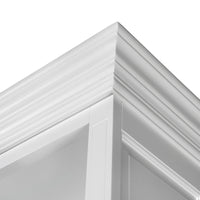 Hamptons Halifax 3 Bay Buffet and Hutch Bookcase with Ladder