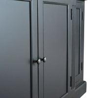 Hamptons Halifax Buffet and Hutch Furniture Bookcase Cabinet