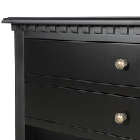 Hamptons Halifax Two Drawers Bedside Table