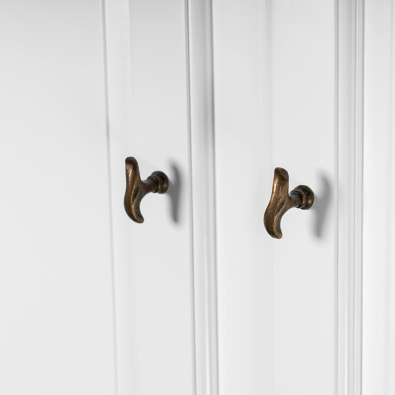 French Provincial Louis 2 Drawer Wardrobe