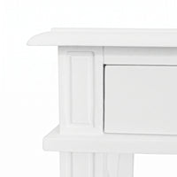 Hamptons Coastal Cross 1 Drawer Bedside Table