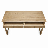 Hamptons Halifax Side Cross Console Hall Table / Study Desk