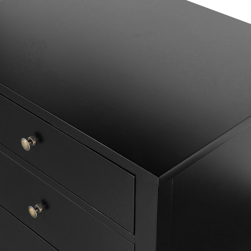 Hamptons Heritage 3 Drawer Bedside Lamp Table