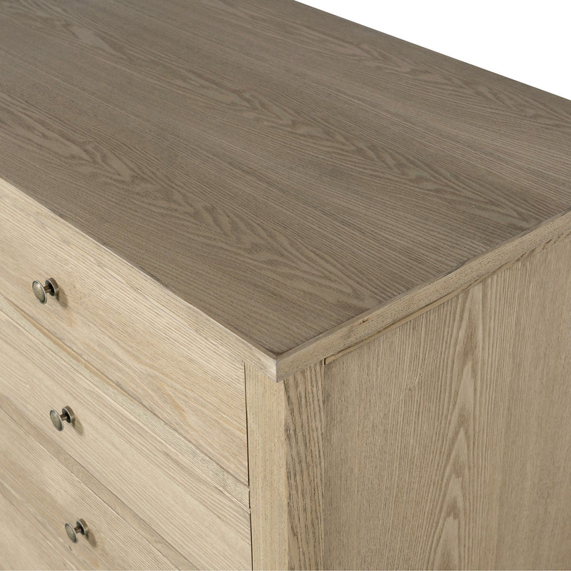 Hamptons Heritage 6-Drawer Tallboy Dresser