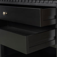 Hamptons Halifax Two Drawers Bedside Table
