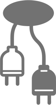 Cable management hole