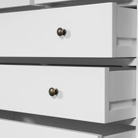 Hamptons Heritage / Providence  7 -Drawer Tallboy Dresser with Classic Turned Legs