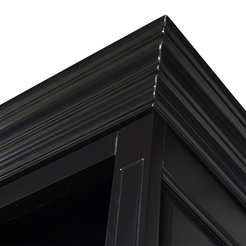 Hamptons Halifax 3 Bay Buffet and Hutch Bookcase with Ladder
