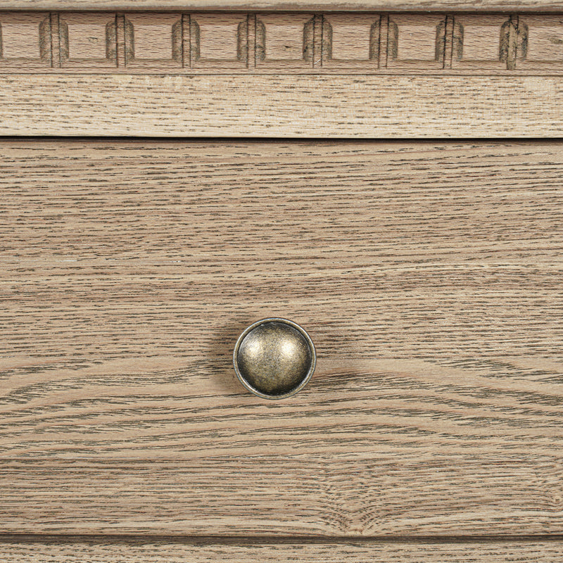 Hamptons Coastal Half-Moon Curve Hallway Console Table Dentil Molding Design