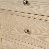 Hamptons Heritage 3 Drawer Bedside Lamp Table