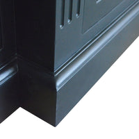 Hamptons Halifax Buffet and Hutch Furniture Bookcase Cabinet