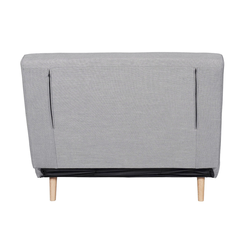 Contemporary Modern Siesta 1.5 Seater Versatile linen Lounge Sofa Bed