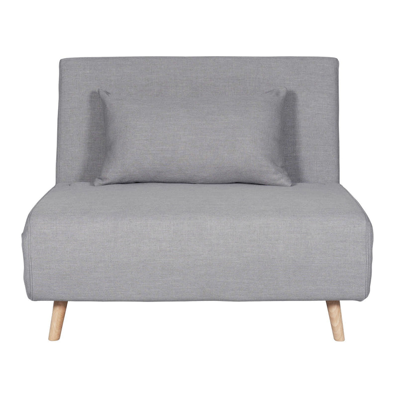 Contemporary Modern Siesta 1.5 Seater Versatile linen Lounge Sofa Bed