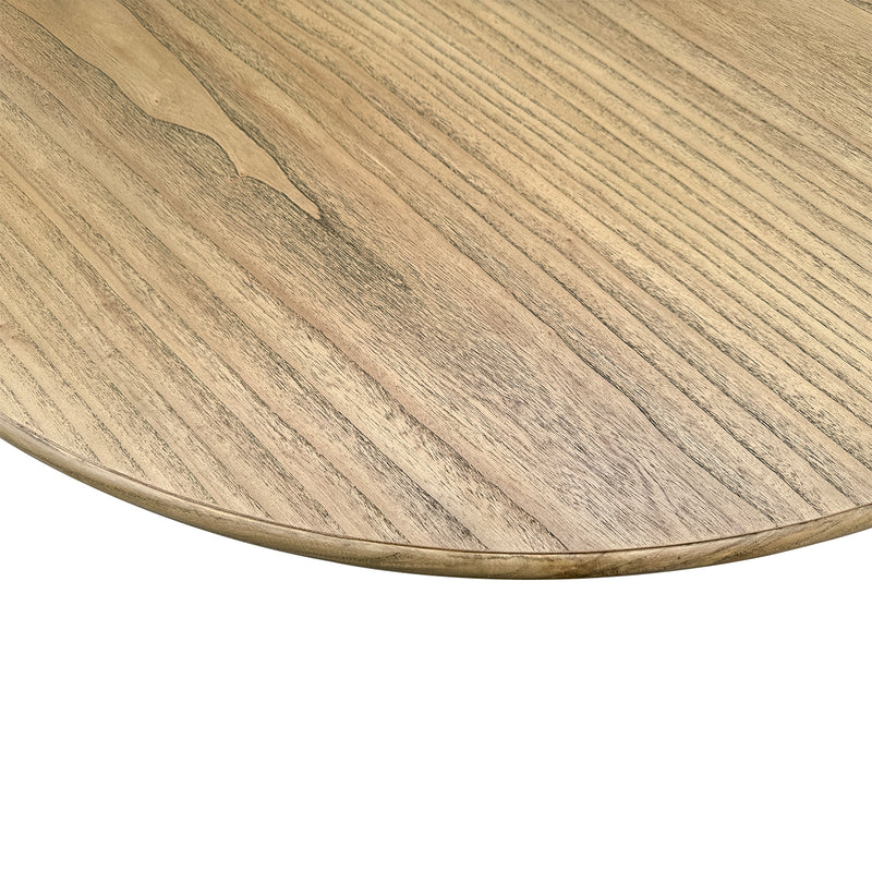 French Provincial Farmhouse 140-180cm Pedestal Extendable Round Dining Table ASH Wood