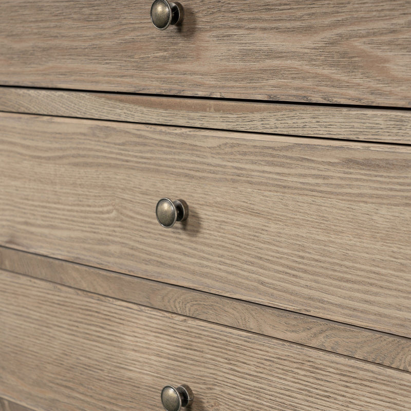 Hamptons Heritage 6-Drawer Tallboy Dresser