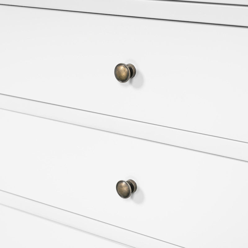 Hamptons Heritage 6-Drawer Tallboy Dresser