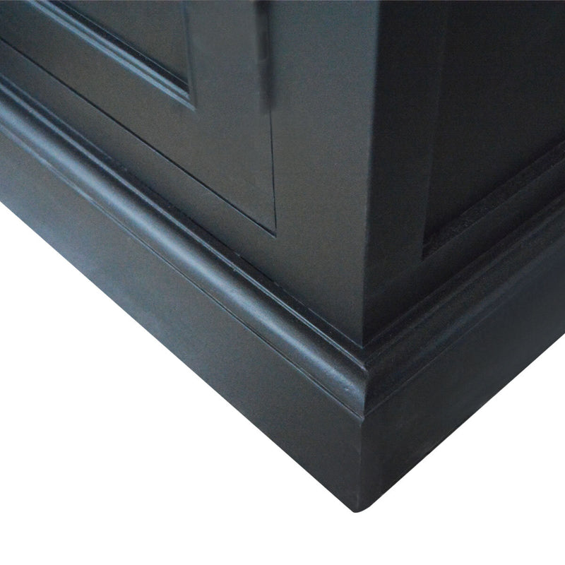 Hamptons Halifax Buffet and Hutch Furniture Bookcase Cabinet