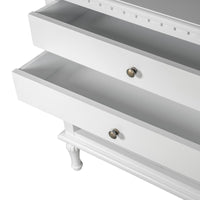 Hamptons Halifax Two Drawers Bedside Table