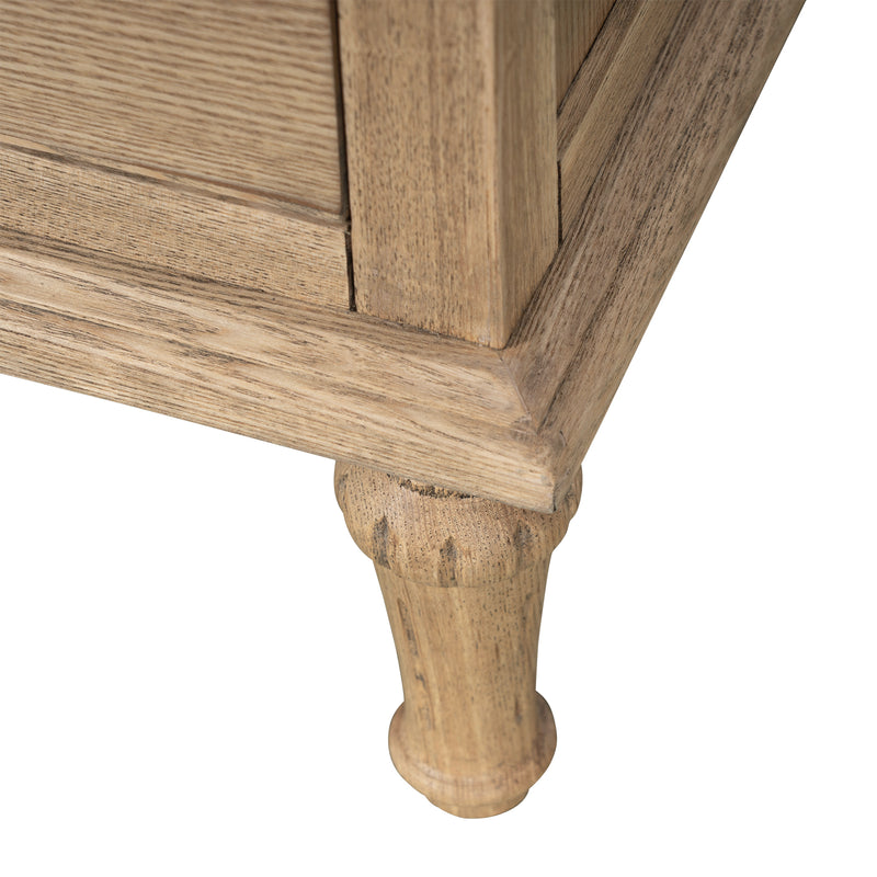 Hamptons Heritage 7 -Drawer Tallboy Dresser with Classic Turned Legs and Dentil Molding Design