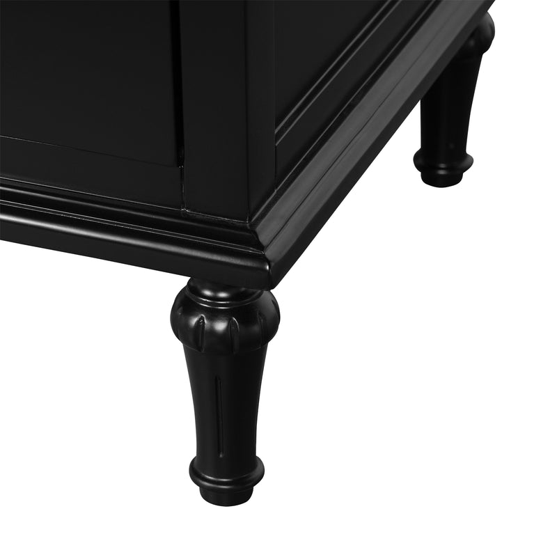 Hamptons Heritage 7 -Drawer Tallboy Dresser with Classic Turned Legs and Dentil Molding Design