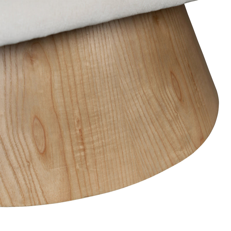 The Float Clouds Chair in French White