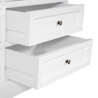 Hamptons Halifax 6 Drawer Wardrobe