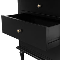 Hamptons Heritage 3 Drawer Bedside Lamp Table