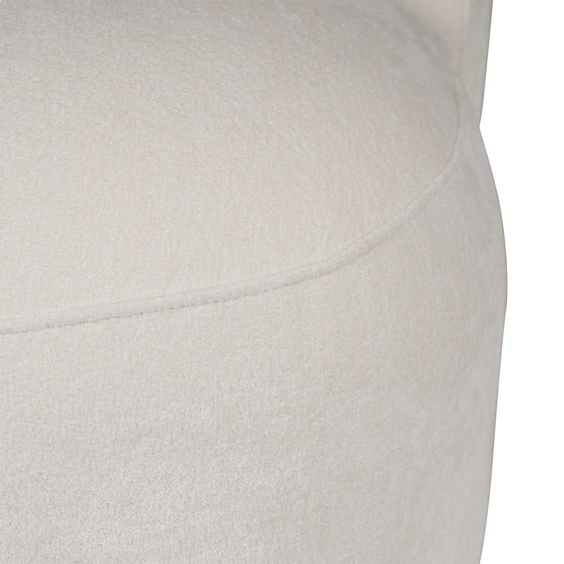 Cozy Modern Tulip Blossom Swivel Upholstered Accent Chair