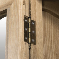French Provincial Display Cabinet & Bookcase Natural Ash/ Modular Design