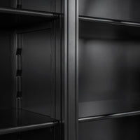 Hamptons Halifax 3 Bay Buffet and Hutch Bookcase with Ladder