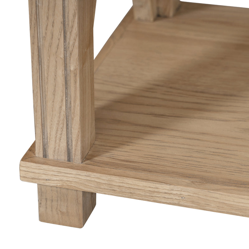 Hamptons Halifax Side Cross 3 Drawer Console Hall Table