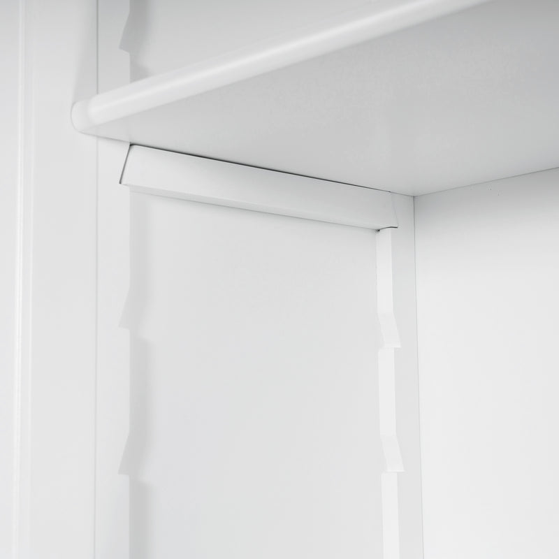 Hamptons Halifax 3 Bay Buffet and Hutch Bookcase with Ladder