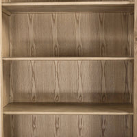 French Provincial Display Cabinet & Bookcase Natural Ash/ Modular Design