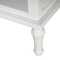 Hamptons Halifax Two Drawers Bedside Table