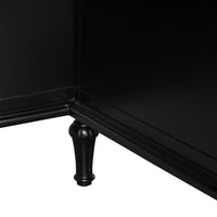 New England Hamptons Executive Desk with Dentil Moulding & Turned Legs – 6 Drawer 1 cupboard Pedestal Study Desk