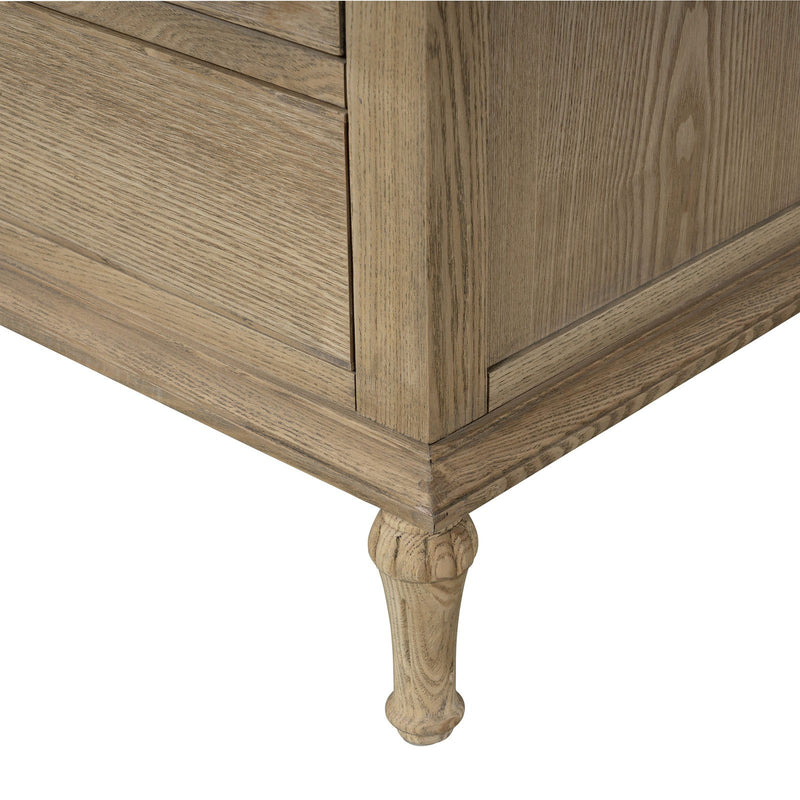 Hamptons Heritage 6-Drawer Tallboy Dresser