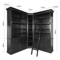 Hamptons Halifax Modular Wall Hutch & Buffet with Corner Cabinet (Pre-order extra $1000 Early Bird discount)