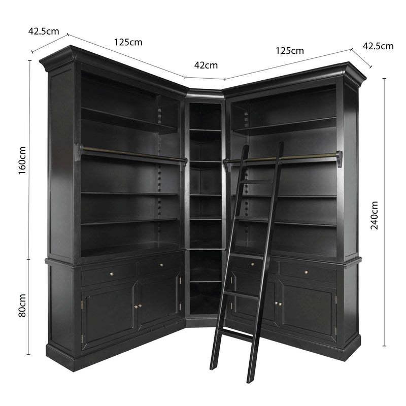 Hamptons Halifax Modular Wall Hutch & Buffet with Corner Cabinet (Pre-order extra $1000 Early Bird discount)