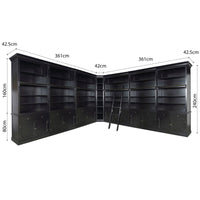 Hamptons Halifax Modular Wall Hutch & Buffet with Corner Cabinet (Pre-order extra $1000 Early Bird discount)