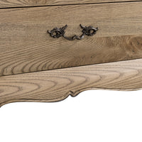 French Provincial Display Cabinet & Bookcase Natural Ash/ Modular Design